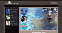 Desktop Screenshot of cityswimacademy.co.uk